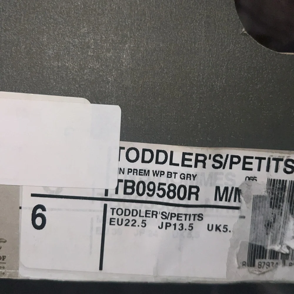 Timberland‎ 6 Inch Premium Toddler Boot Grey | NEW in BOX/NWT!! 🩶✔️